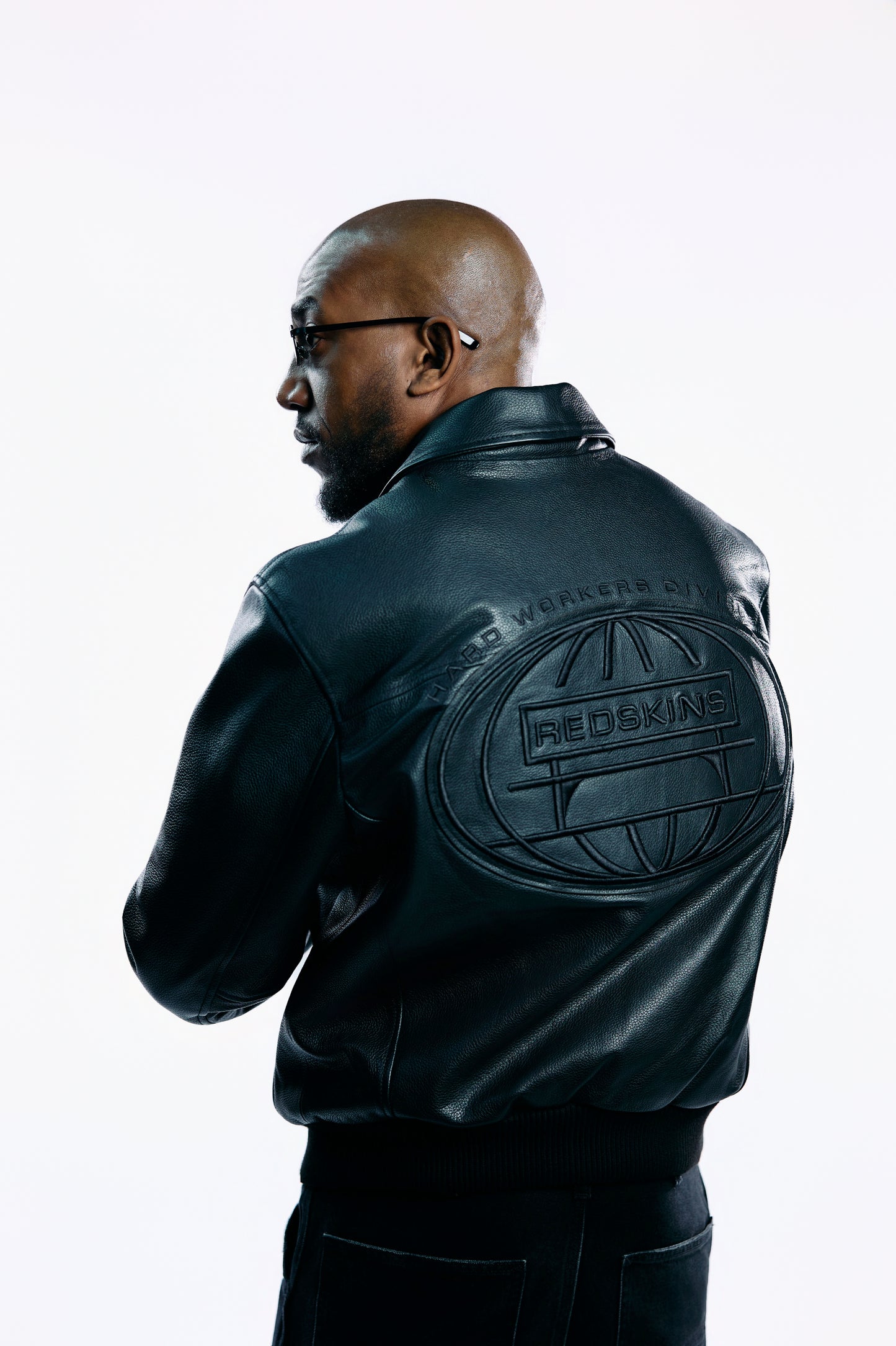 JACKET LEATHER REDSKINS X JACKER