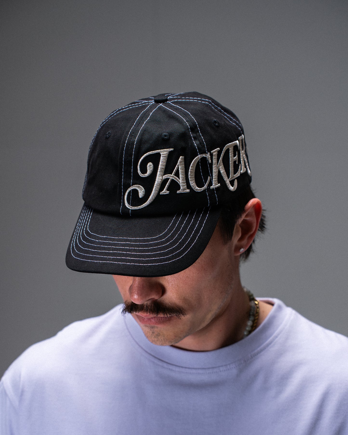 LOGO SIDE CAP BLACK