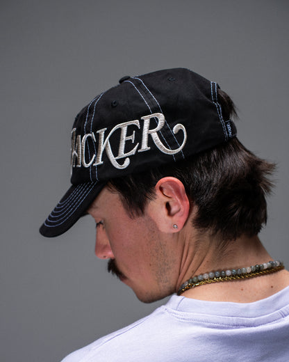 LOGO SIDE CAP BLACK