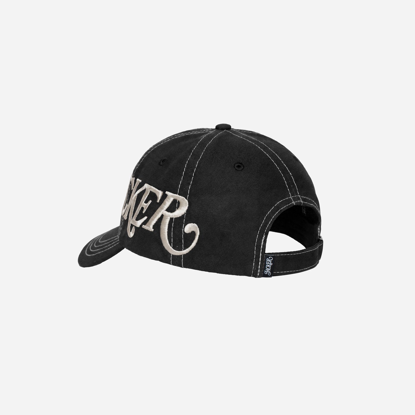 LOGO SIDE CAP BLACK