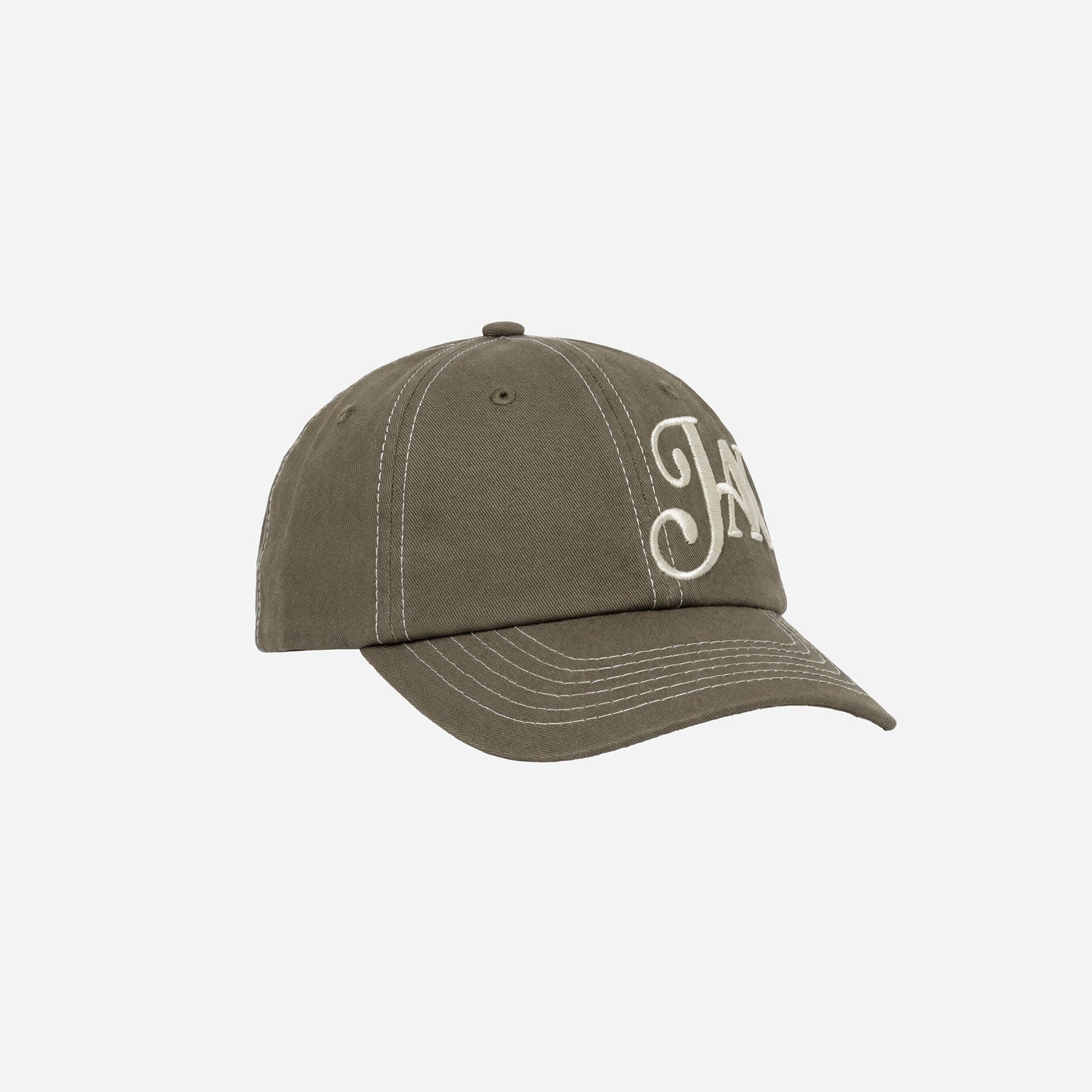 LOGO SIDE CAP BROWN