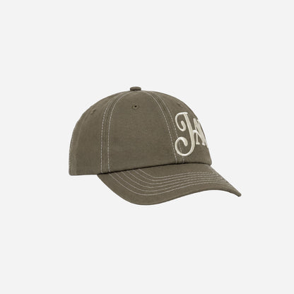 LOGO SIDE CAP BROWN