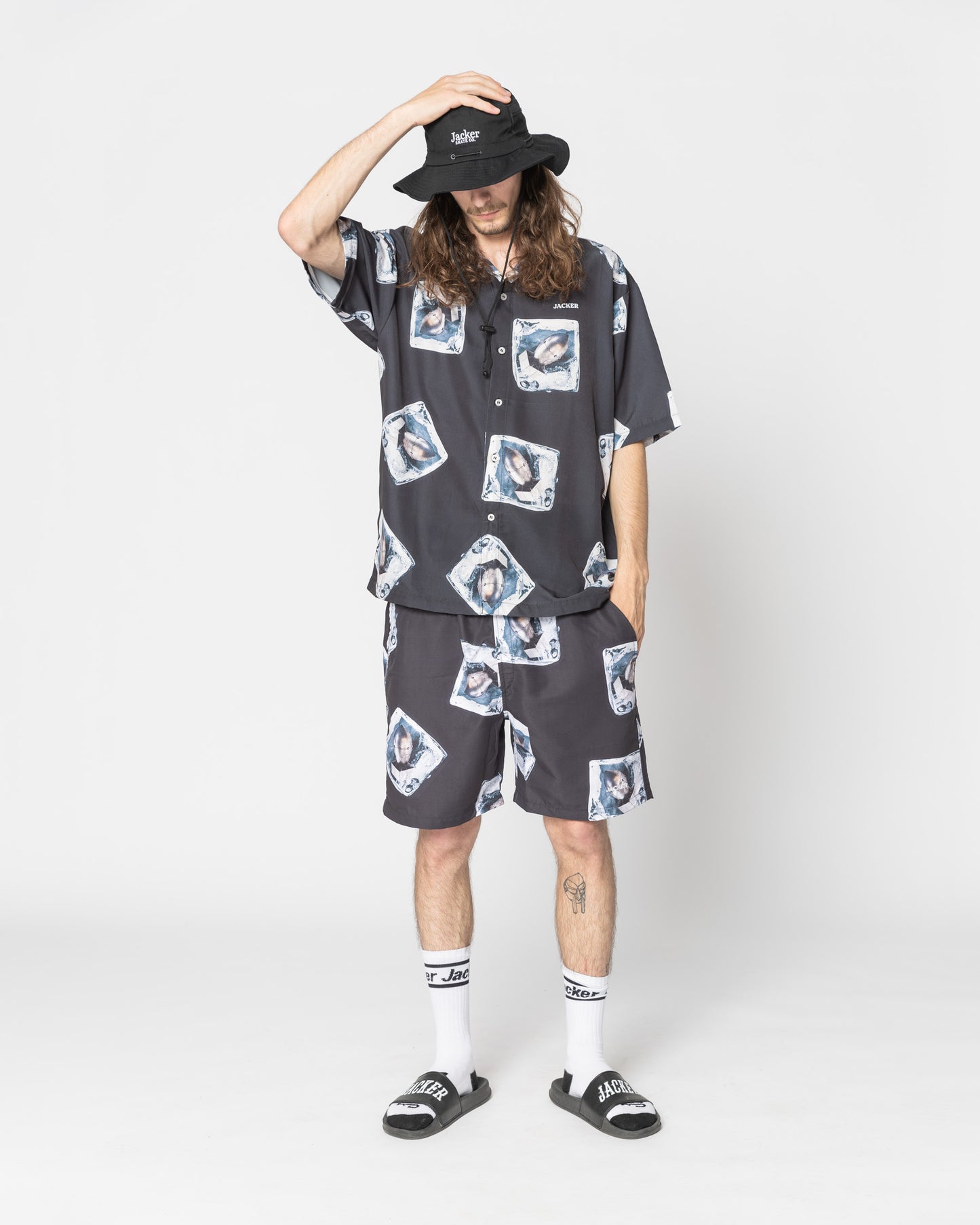 ICE CUBE - BOARDSHORT - BLACK - JACKER