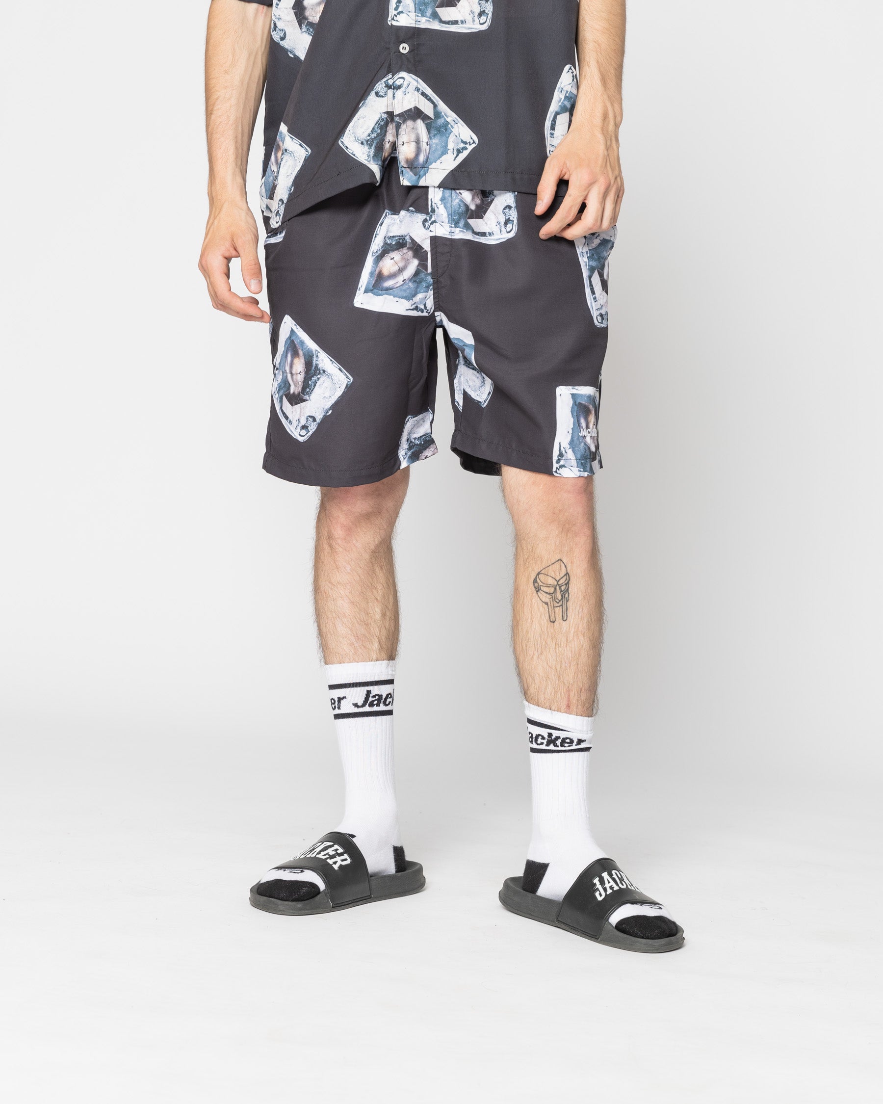ICE CUBE - BOARDSHORT - BLACK - JACKER