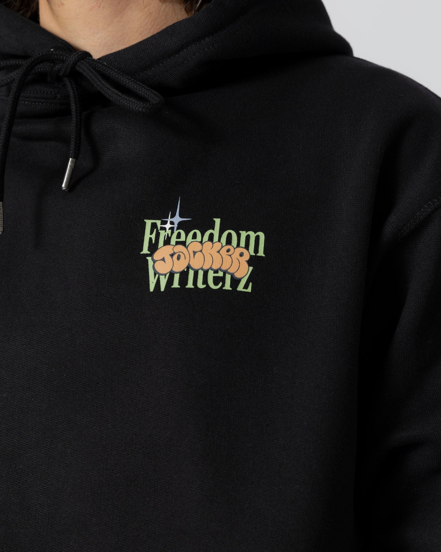 FREEDOM WRITERZ HOODIE - BLACK - JACKER