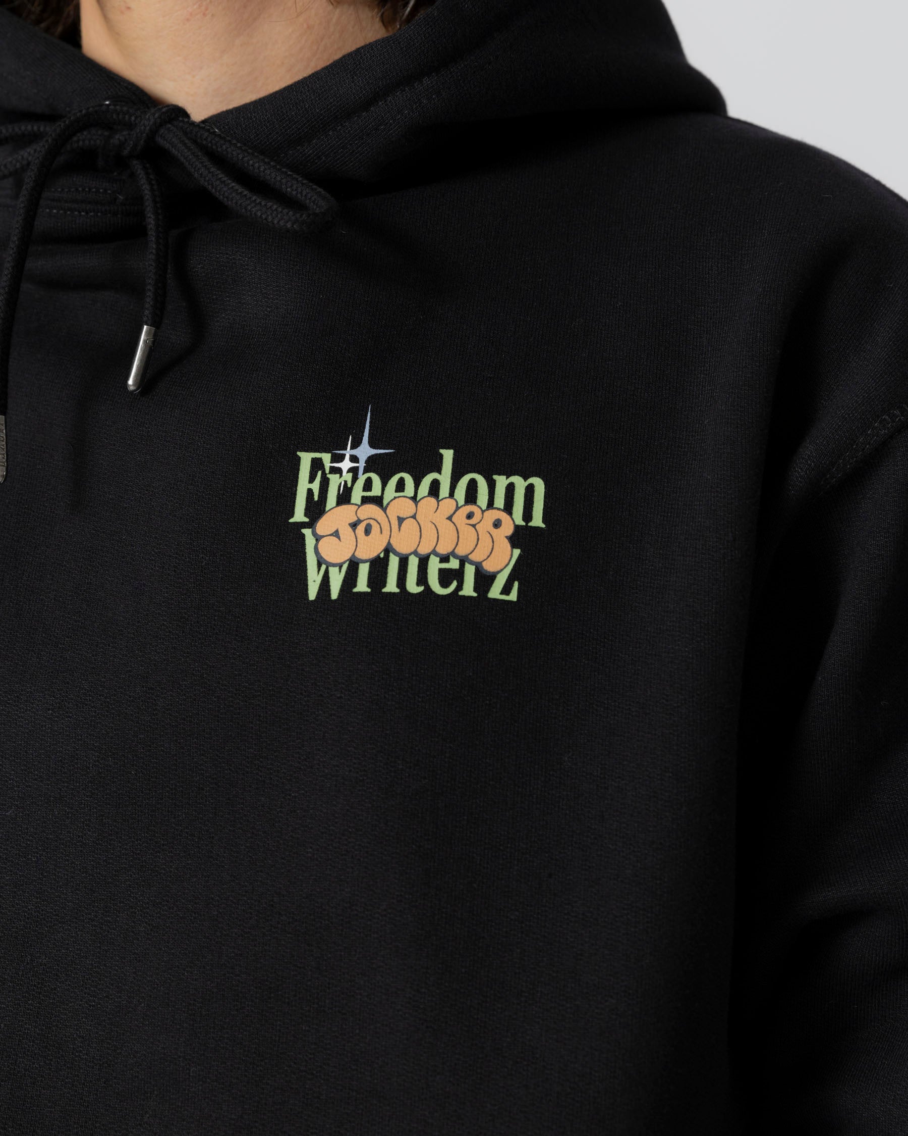 FREEDOM WRITERZ HOODIE - BLACK - JACKER