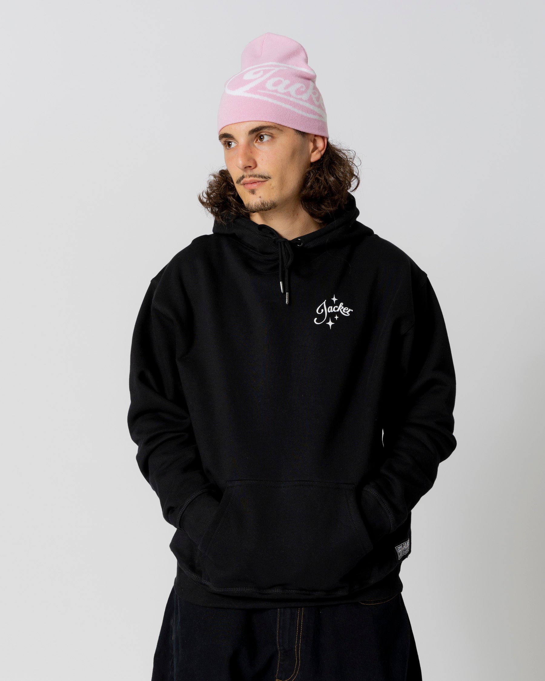 VACATION HOODIE - BLACK - JACKER
