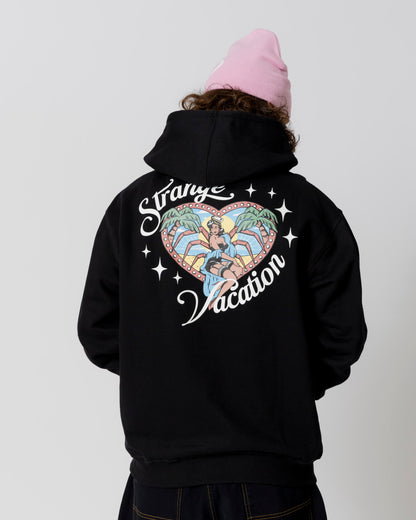 VACATION HOODIE - BLACK - JACKER