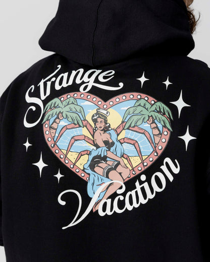 VACATION HOODIE - BLACK - JACKER