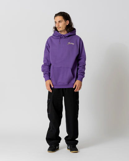 LOBSTER SERVICE HOODIE - PURPLE - JACKER