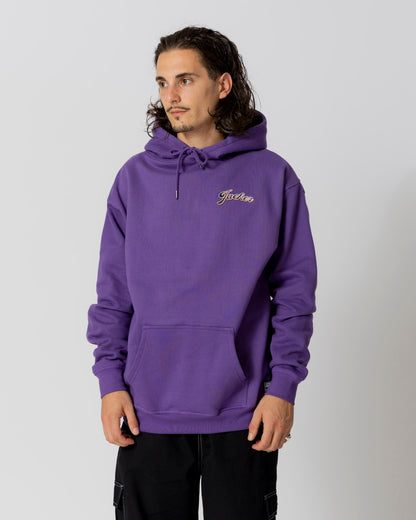 LOBSTER SERVICE HOODIE - PURPLE - JACKER