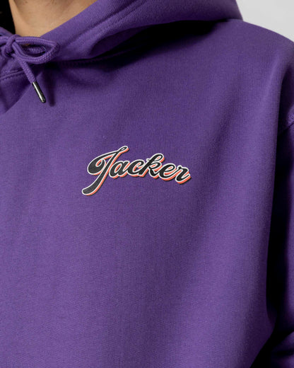 LOBSTER SERVICE HOODIE - PURPLE - JACKER