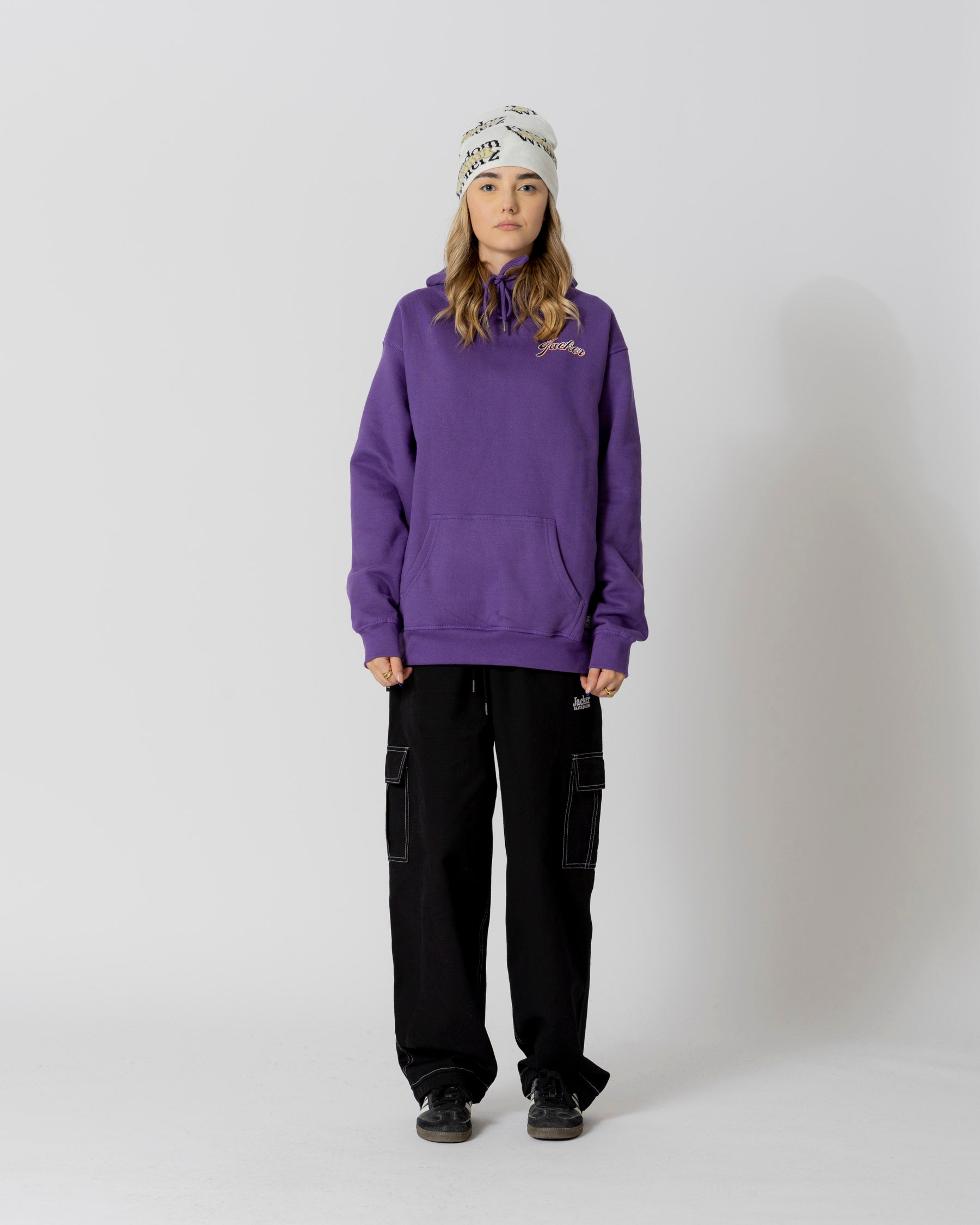 LOBSTER SERVICE HOODIE - PURPLE - JACKER