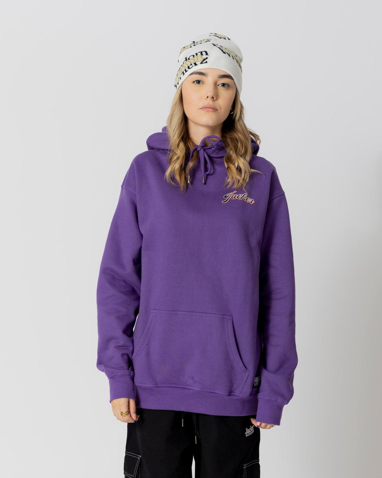 LOBSTER SERVICE HOODIE - PURPLE - JACKER
