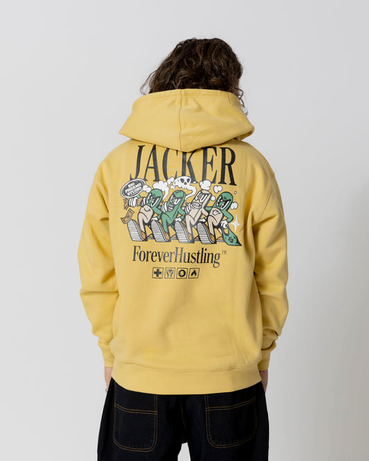 BIG PHARMA HOODIE - YELLOW - JACKER