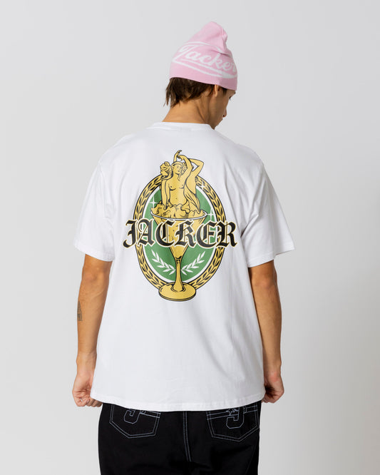 TROIS GRACES T-SHIRT - WHITE - JACKER