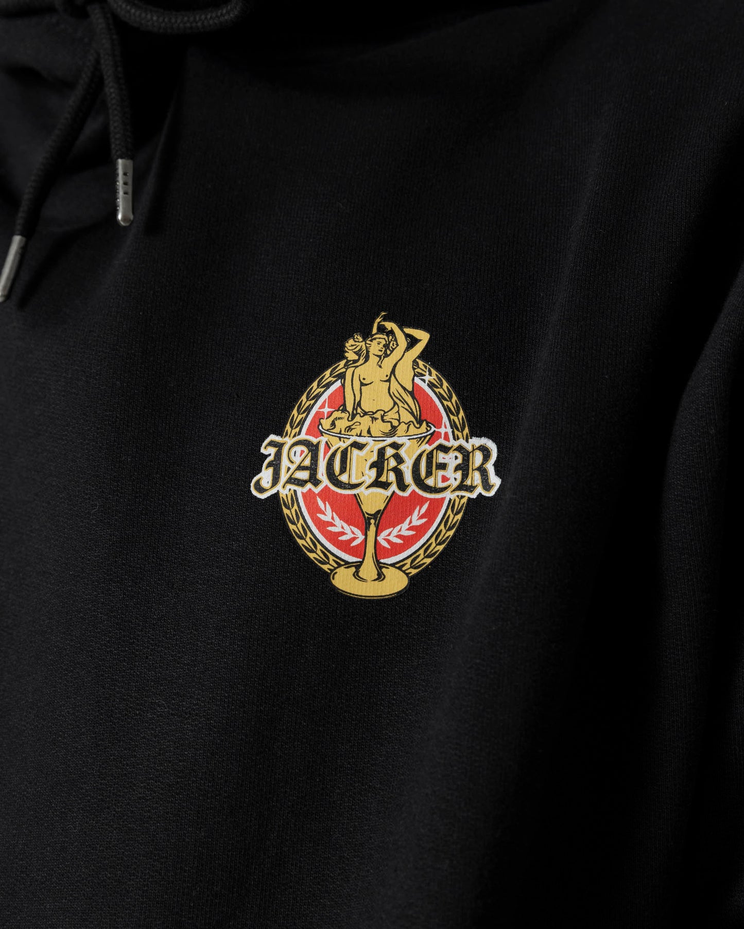 TROIS GRACES HOODIE - BLACK - JACKER