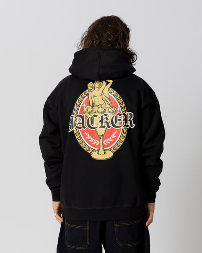 TROIS GRACES HOODIE - BLACK - JACKER