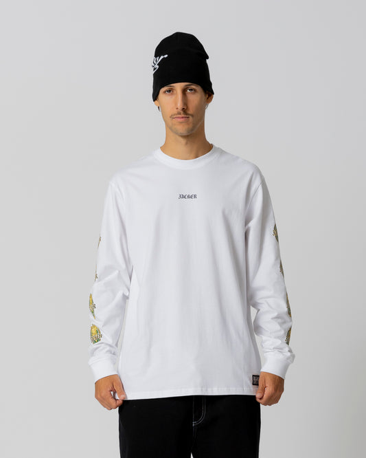 TROIS GRACES LONG SLEEVES - WHITE - JACKER