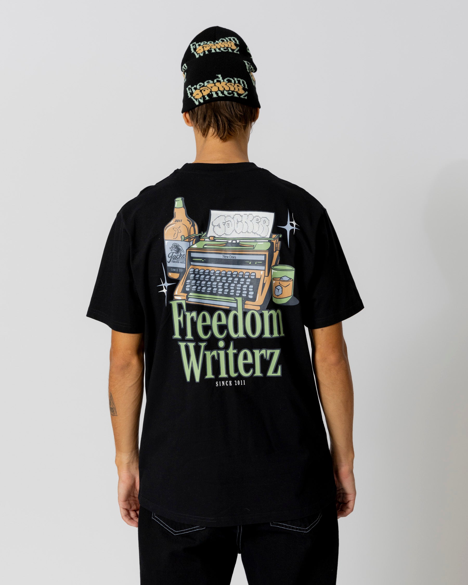 FREEDOM WRITERZ T-SHIRT - BLACK - JACKER