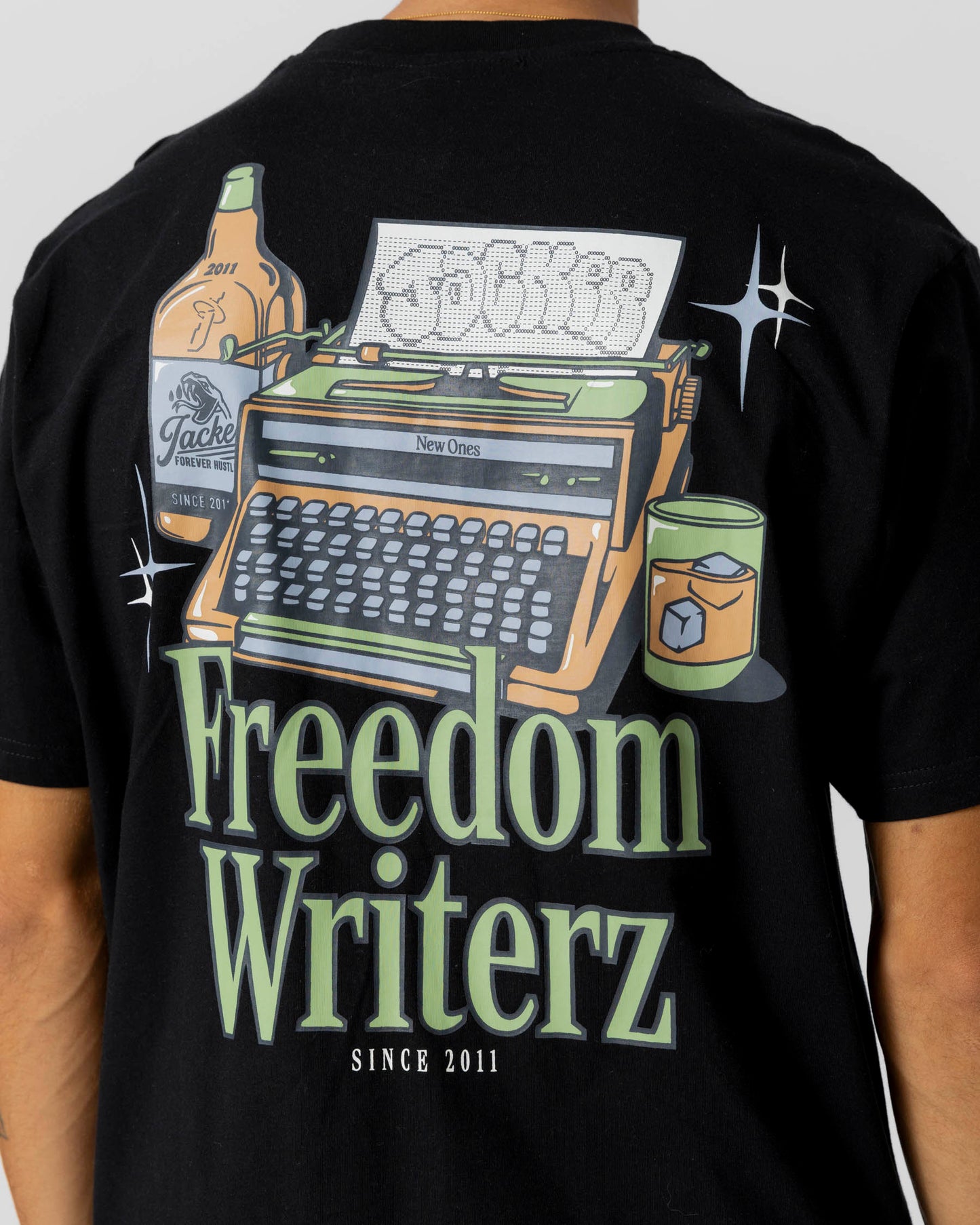 FREEDOM WRITERZ T-SHIRT - BLACK - JACKER