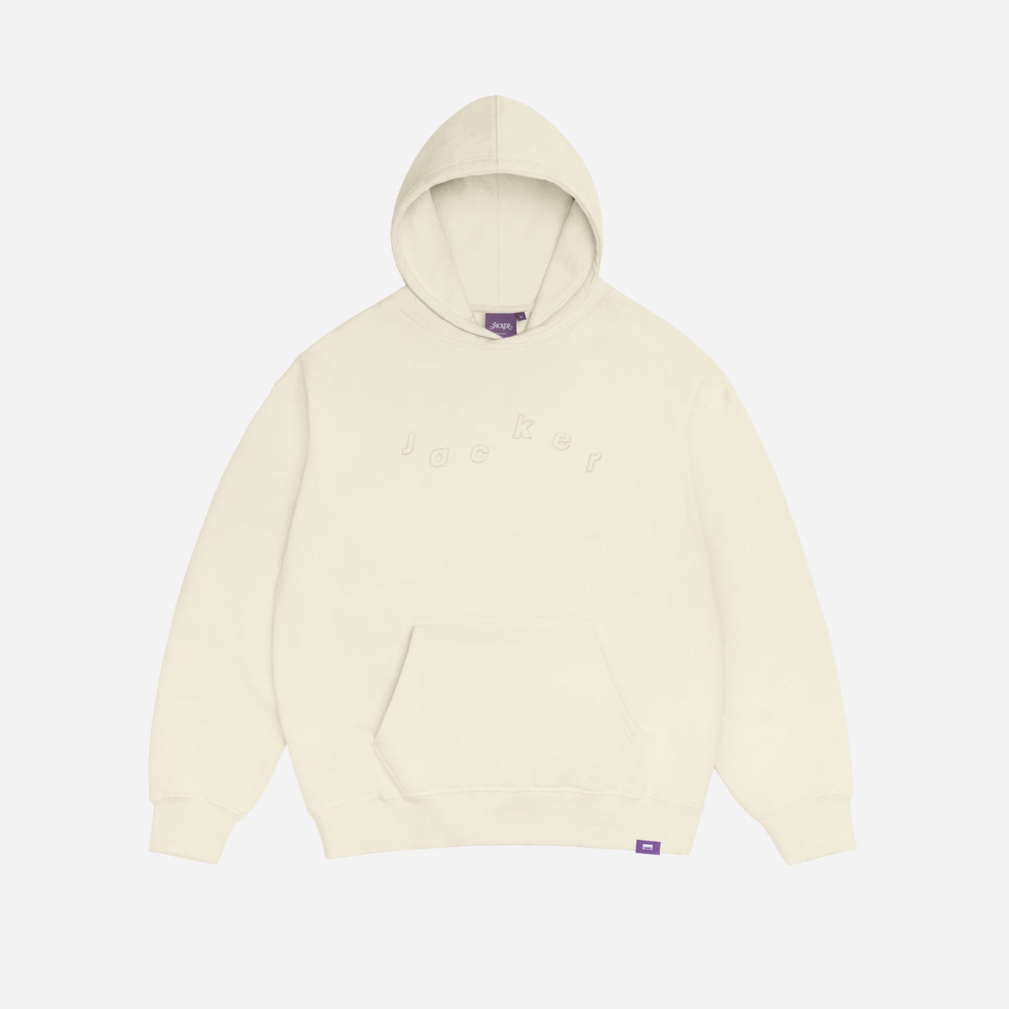 MIRROR MAZE HOODIE BEIGE