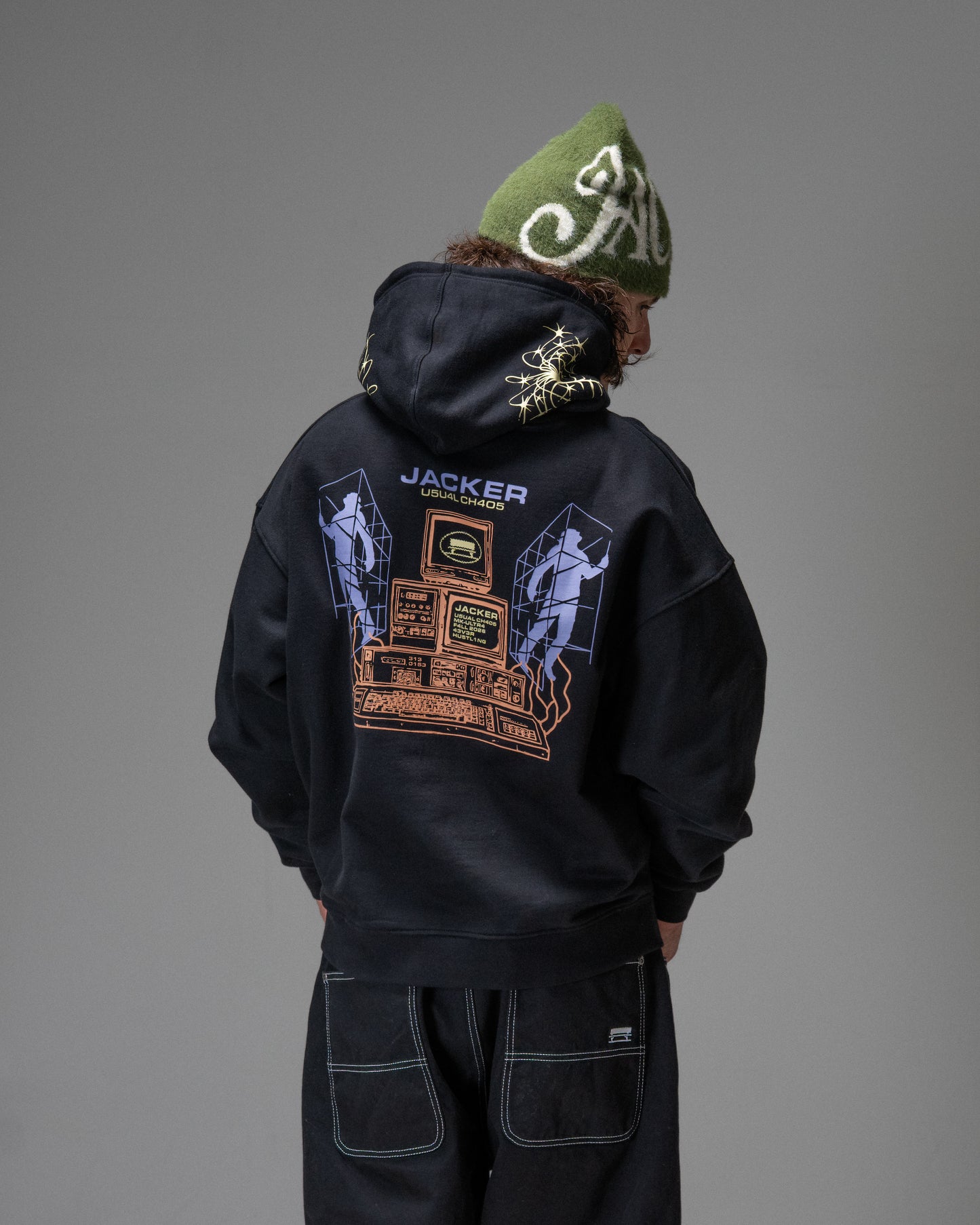 MK-ULTRA HOODIE BLACK