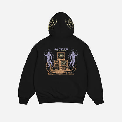 MK-ULTRA HOODIE BLACK