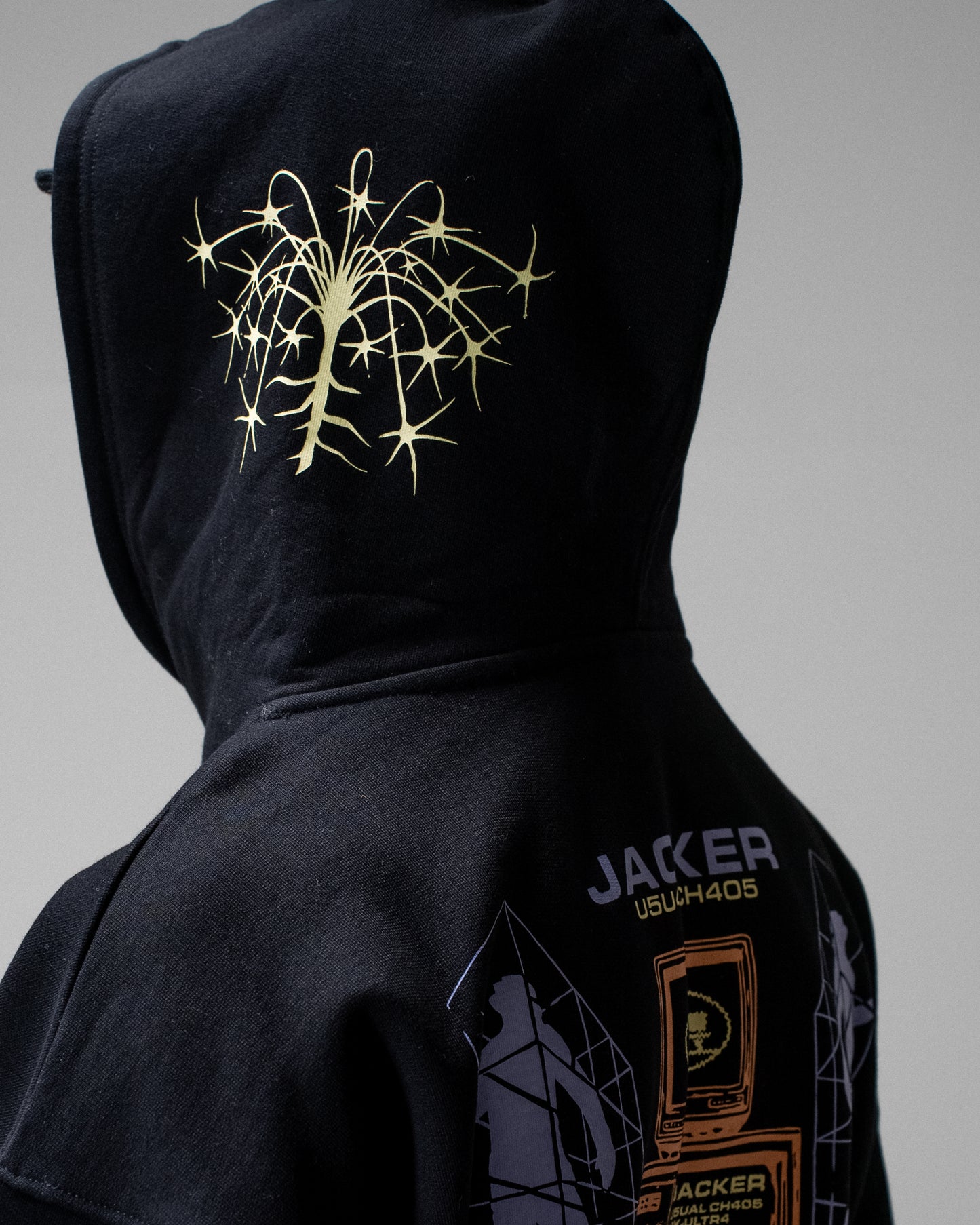 MK-ULTRA HOODIE BLACK