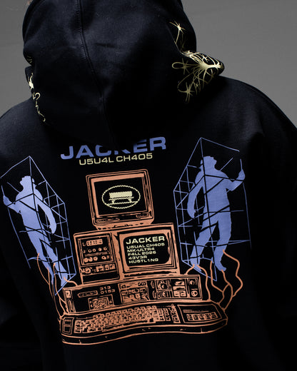 MK-ULTRA HOODIE BLACK