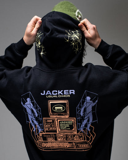 MK-ULTRA HOODIE BLACK