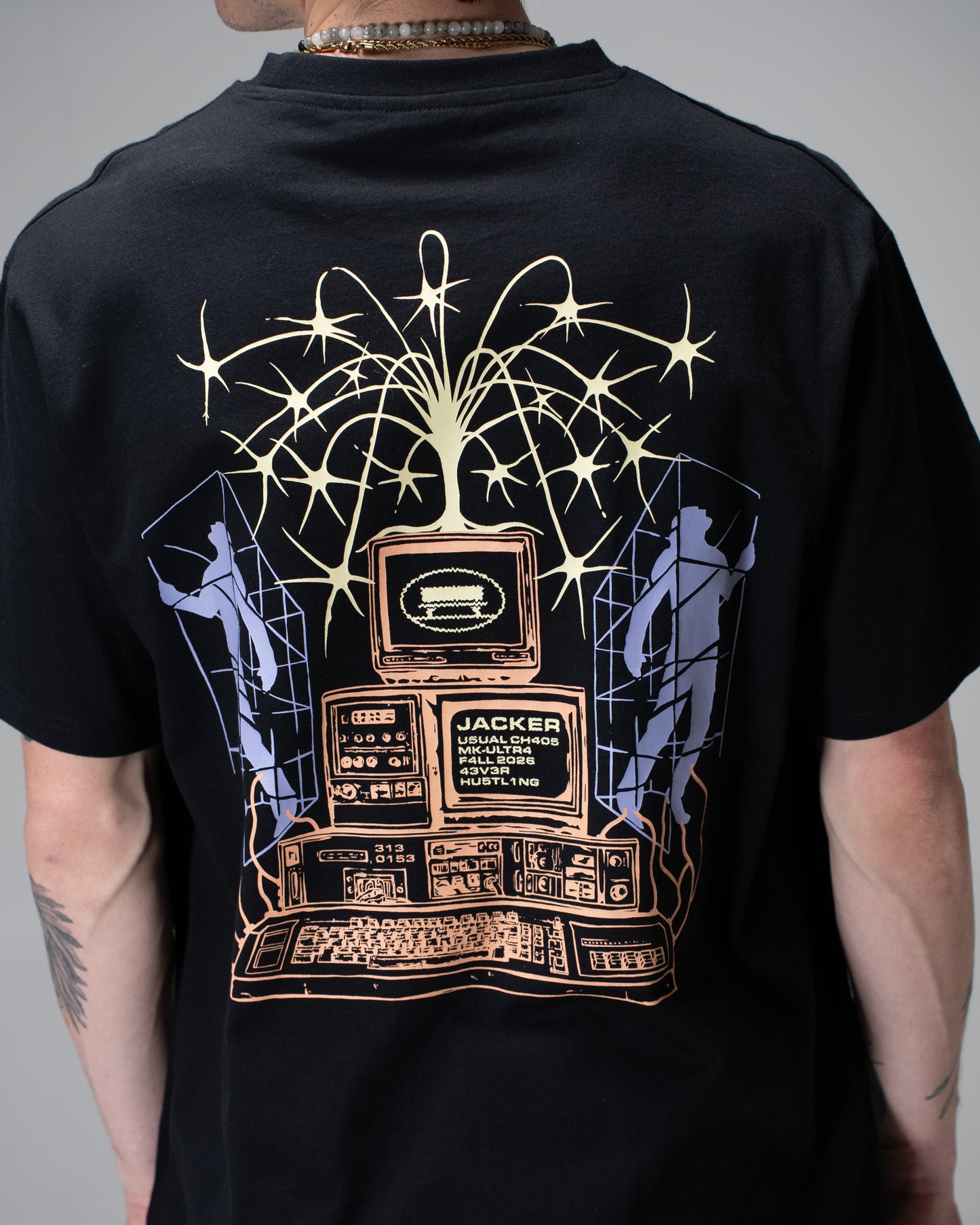 MK-ULTRA  T-SHIRT BLACK