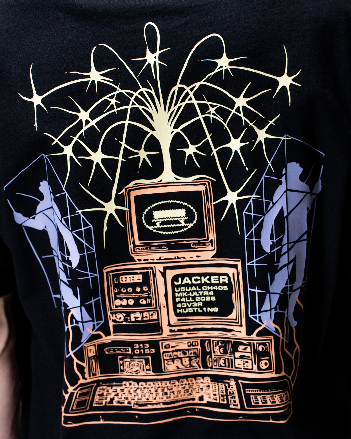 MK-ULTRA  T-SHIRT BLACK