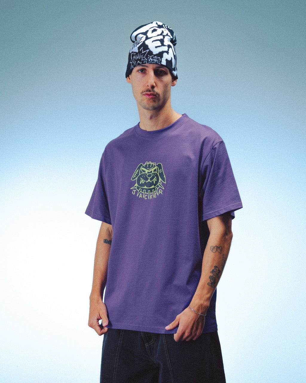 MR BOLOGNAISE T-SHIRT - PURPLE