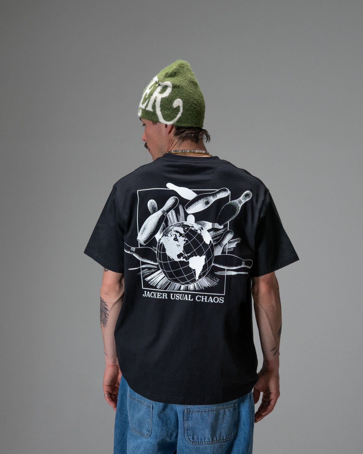 NINE-PIN T-SHIRT BLACK
