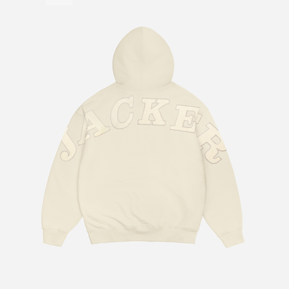 NOTORIOUS ZIP HOODIE BEIGE