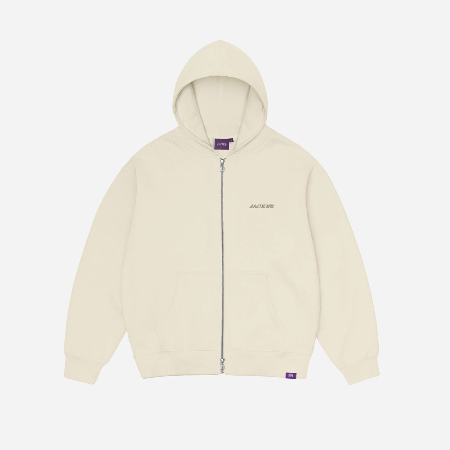 NOTORIOUS ZIP HOODIE BEIGE