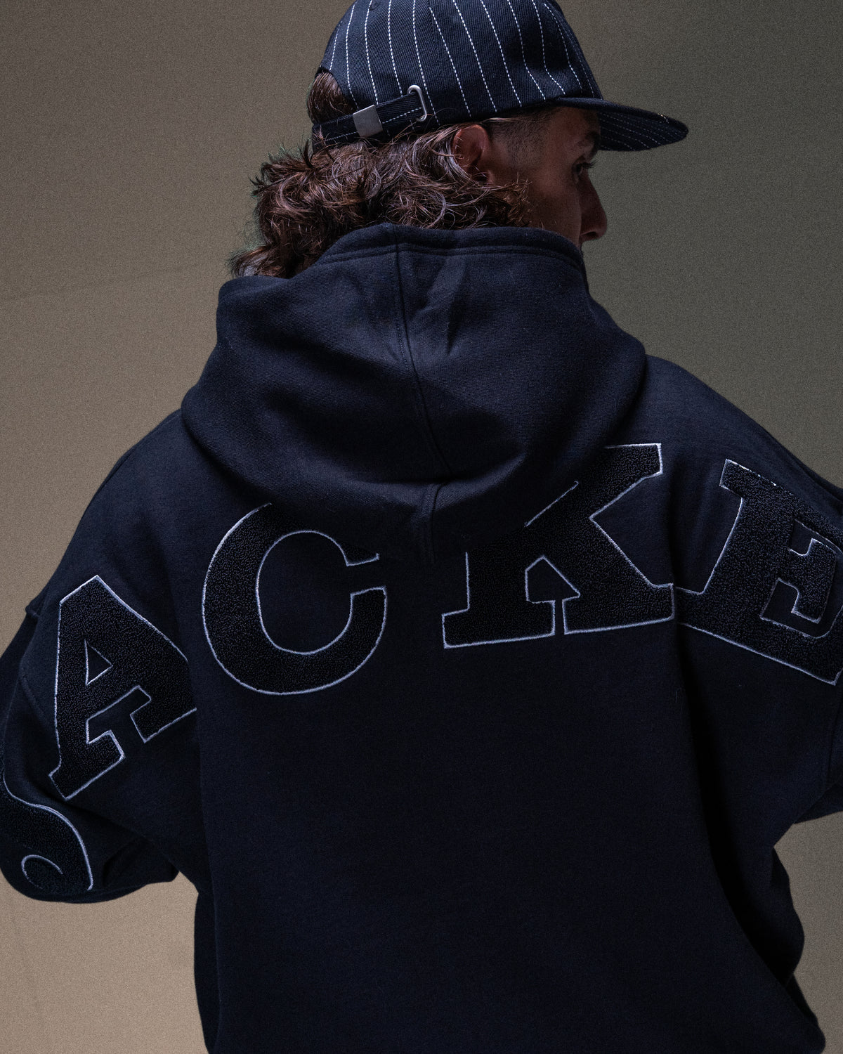 NOTORIOUS HOODIE ZIP BLACK