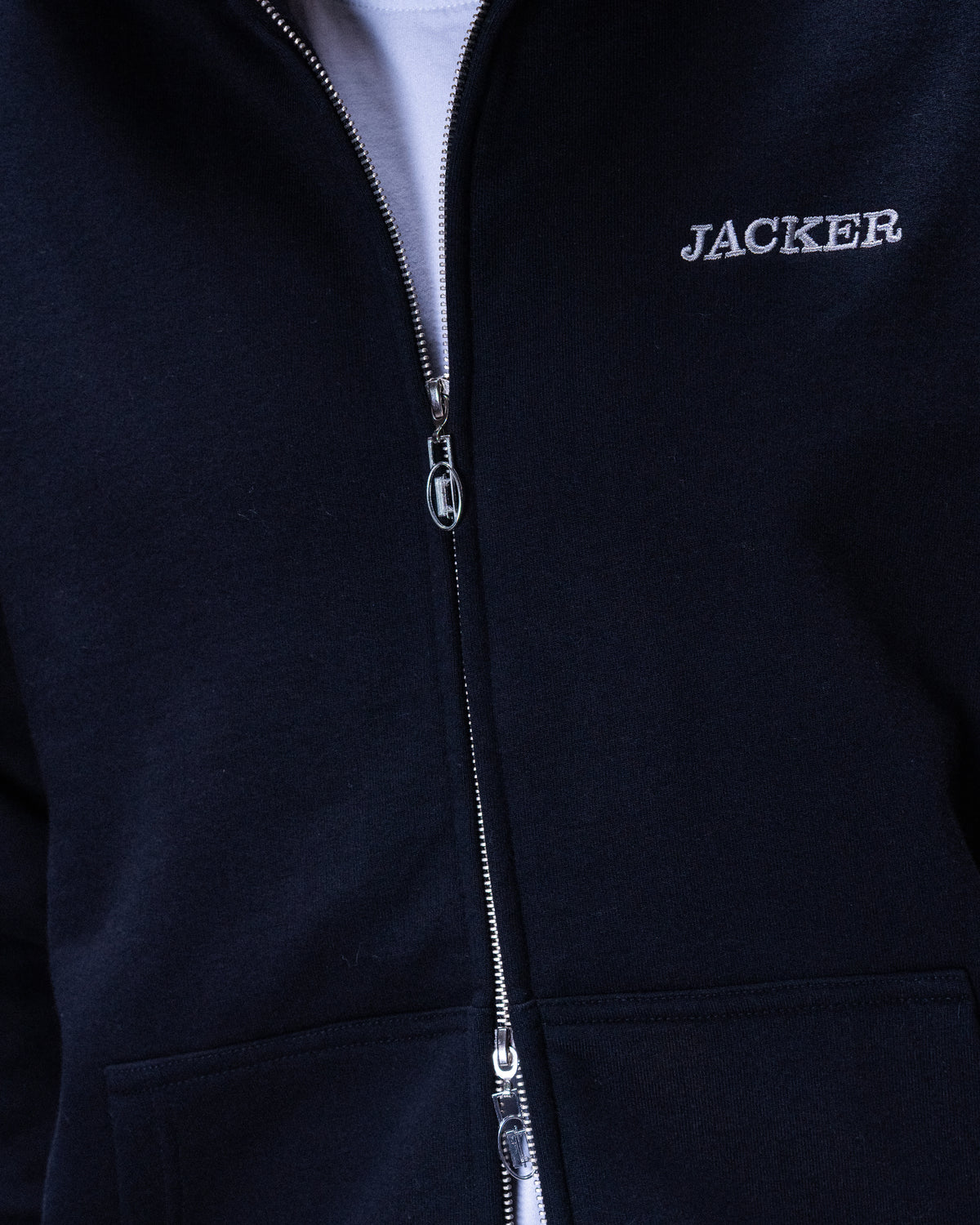 NOTORIOUS HOODIE ZIP BLACK