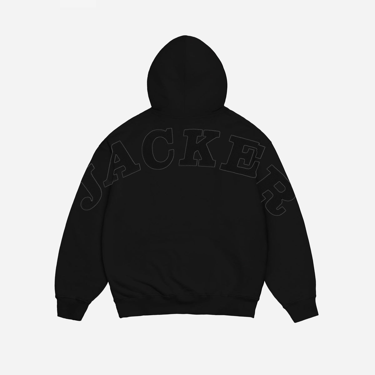 NOTORIOUS HOODIE ZIP BLACK