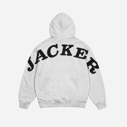 NOTORIOUS HOODIE ZIP GREY