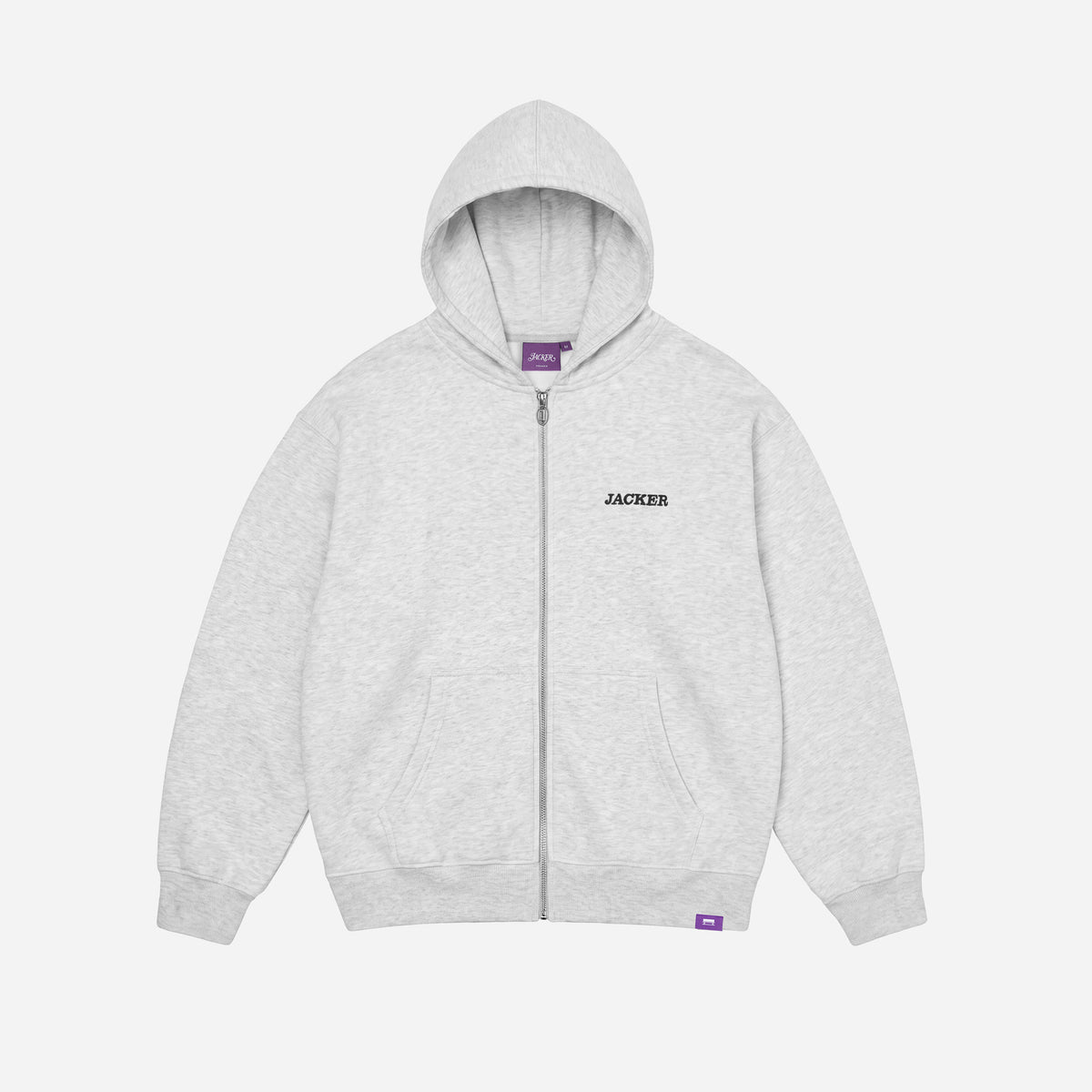 NOTORIOUS HOODIE ZIP GREY