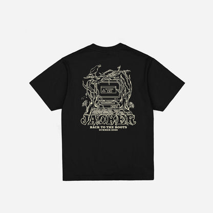 NO SIGNAL T-SHIRT BLACK