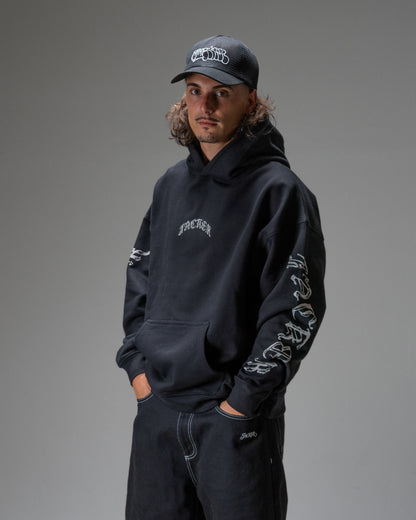 N°1890 HOODIE BLACK