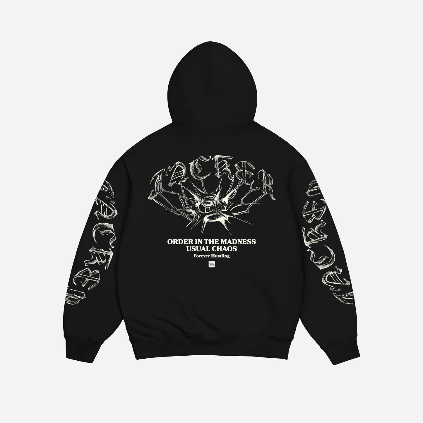 N°1890 HOODIE BLACK