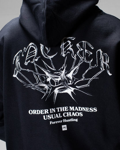 N°1890 HOODIE BLACK