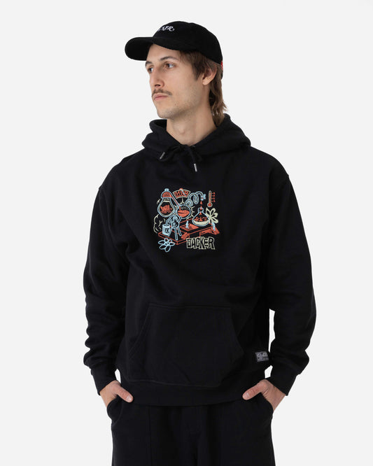 MOLETOM COM CAPUZ DESTILARIA - PRETO