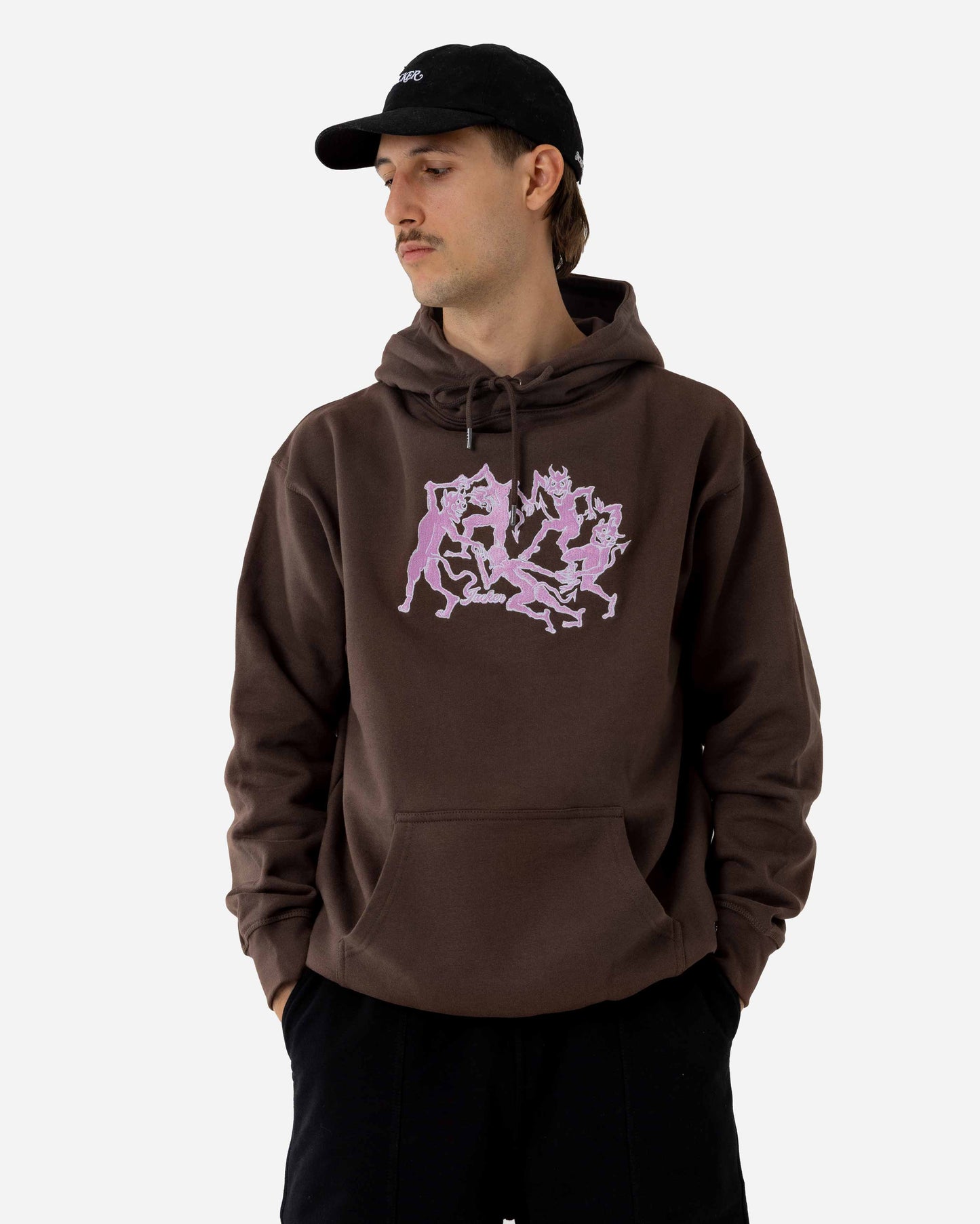 Devils Dance Hoodie - Brown