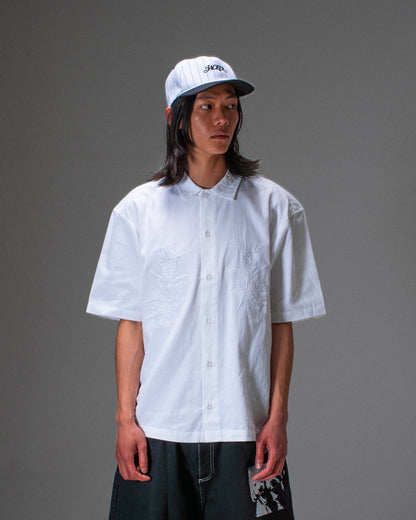 OLIVE SHIRT WHITE