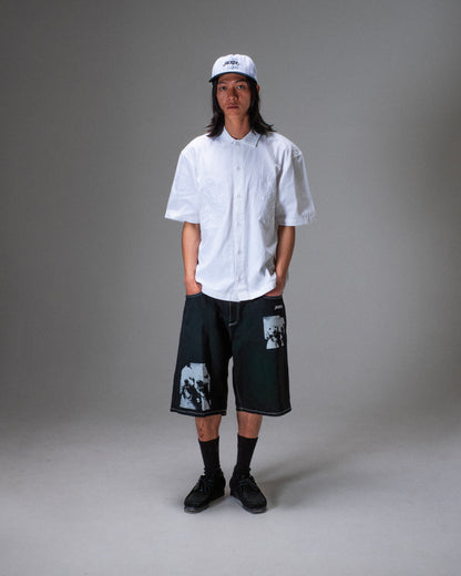 OLIVE SHIRT WHITE